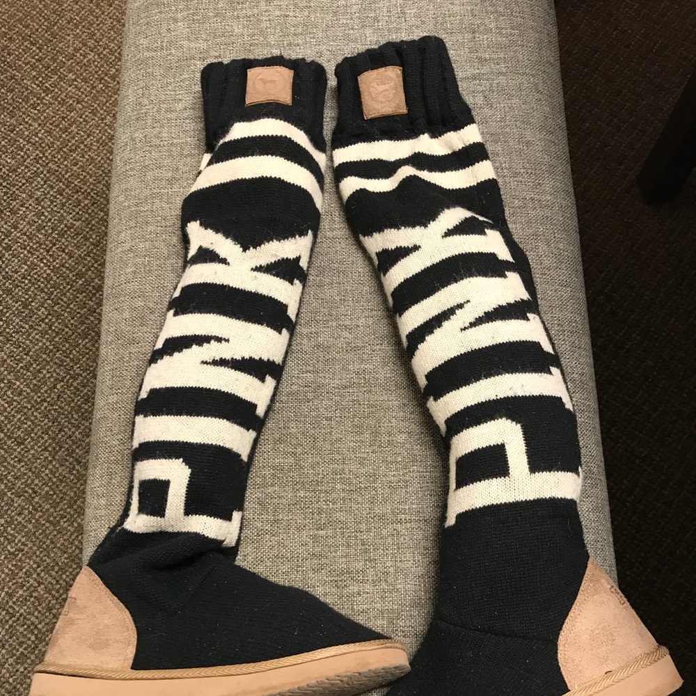 Pink Victoria Secret Rare Boots